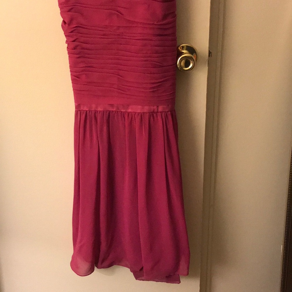Pretty pink prom dress! Size zero. Worn once! - Picture 3 of 8